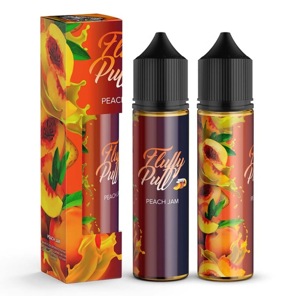 Ароматизатор органічний Fluffy Puff Peach Jam - Fluffy Puff 60ml