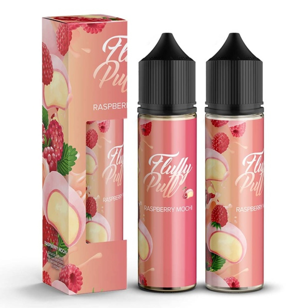 Ароматизатор органічний Fluffy Puff Raspberry Mochi - Fluffy Puff 60ml