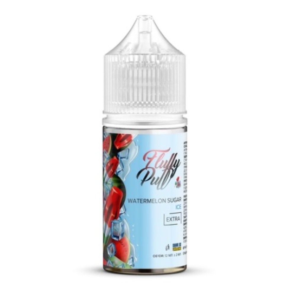 Ароматизатор Fluffy Puff Watermelon Sugar Ice (Цукровий Кавун Холод) 30ml - Fluffy Puff 30ml
