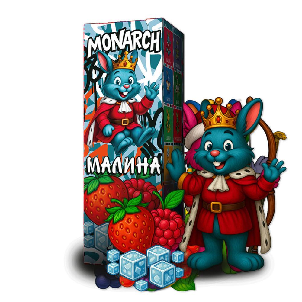 Ароматизатор Флаворлаб Monarch Полуниця малина лід 30мл - Monarch 30ml