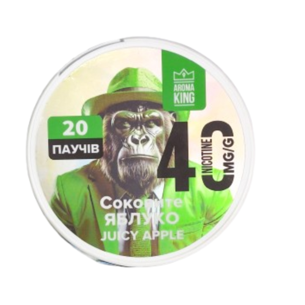 Паучі міцності Aroma King Соковите Яблуко - Паучі міцності Aroma King
