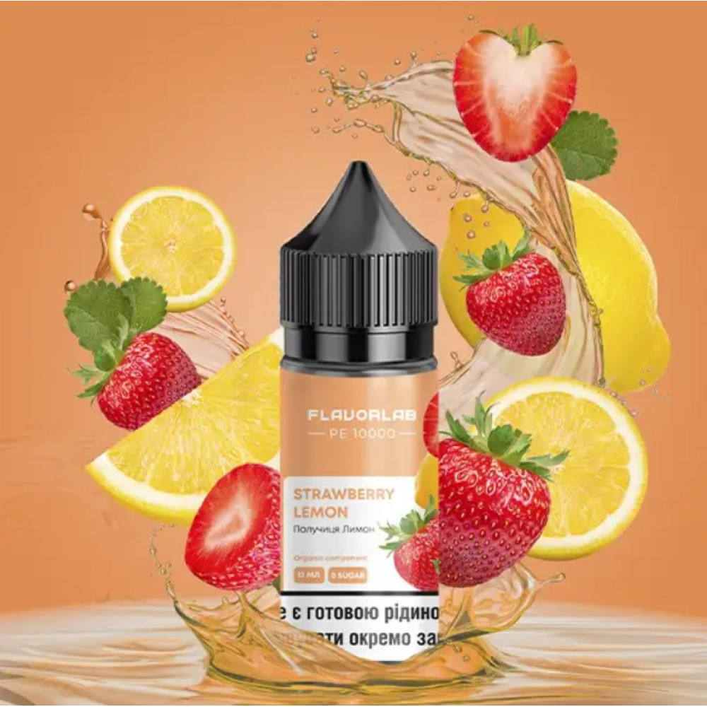 Ароматизатор Flavorlab PE10000 Strawberry Lemon (Полуниця Лимон) 30ml - Flavorlab PE10000 30ml