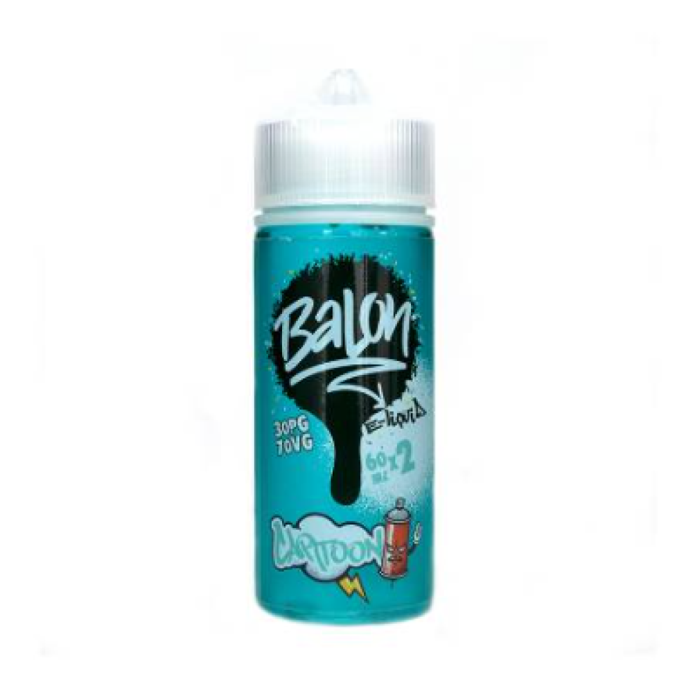 Ароматизатор огранічний Balon 120ml Cartoon (Банан Маракуя Груша) - Balon Mix 120ml