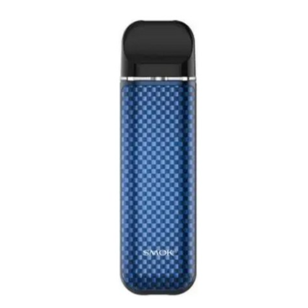 Smok Novo 3 Blue Carbon Fiber Pod (Блакитний Карбон) - Smok Novo 3