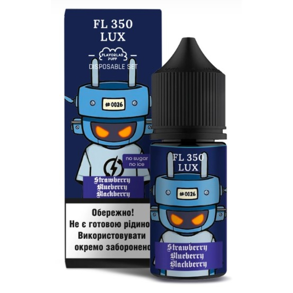 Ароматизатор Fl350 Lux Strawberry Blueberry Blackberry (Полуниця Чорниця Ожина) 30ml - Fl350 Lux 30ml