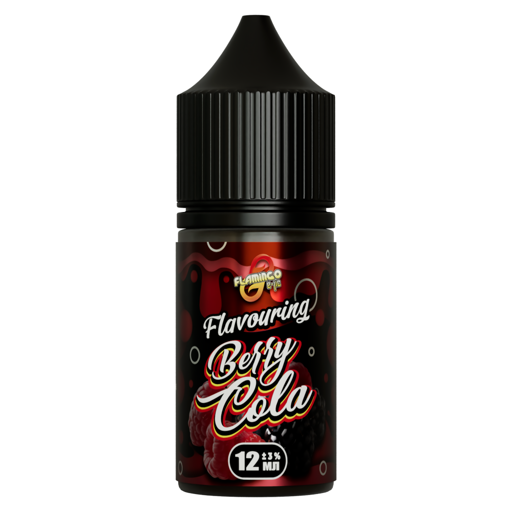 Ароматизатор Flamingo 30ml Berry Cola (Ягідна Кола) - Flamingo 30ml