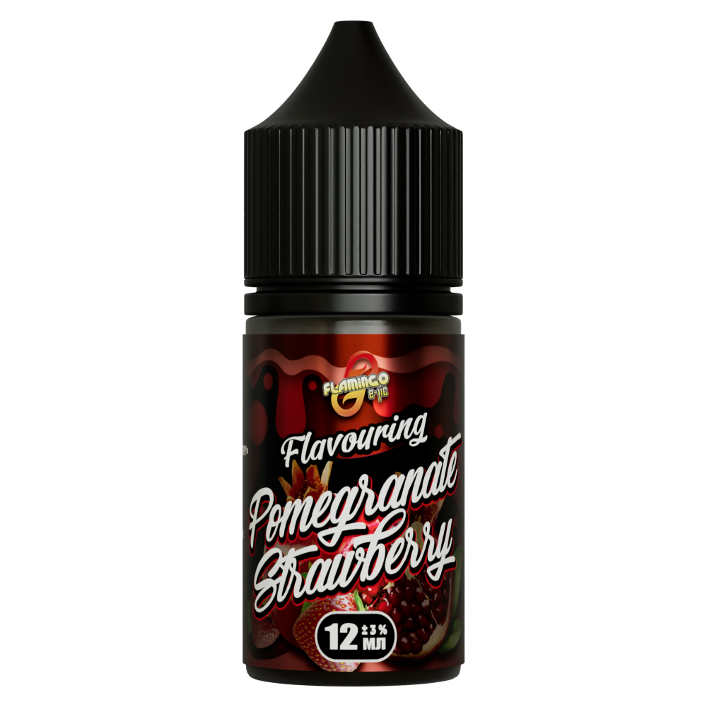 Ароматизатор Flamingo 30ml Pomegranate Strawberry (Гранат Полуниця) - Flamingo 30ml