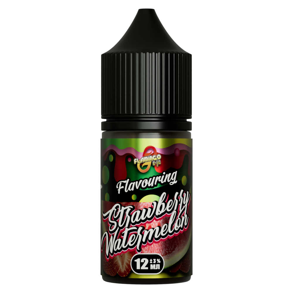 Ароматизатор Flamingo 30ml Strawberry Watermelon (Полуниця Кавун) - Flamingo 30ml