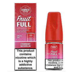 Ароматизатор Dinner Lady Fruit Full Strawberry Watermelon (Полуниця Кавун) 30ml