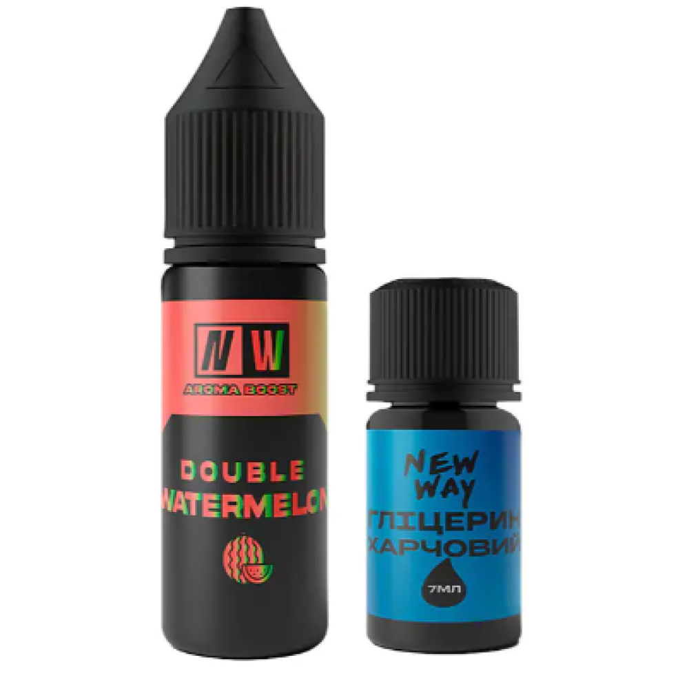 Ароматизатор New Way Double Watermelon (Подвійний Кавун) 15ml - New Way 15ml