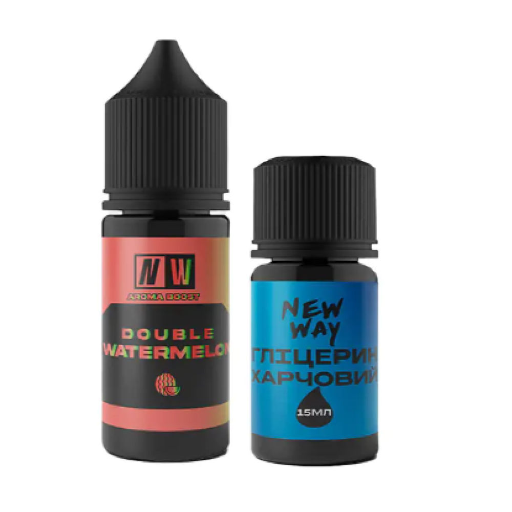Ароматизатор New Way Double Watermelon (Подвійний Кавун) 30ml - New Way 30ml