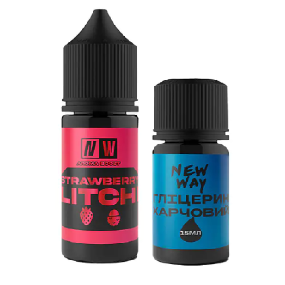 Ароматизатор New Way Strawberry Litchi (Полуниця Лічі) 30ml - New Way 30ml