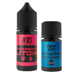 Ароматизатор New Way Strawberry Litchi (Полуниця Лічі) 30ml - New Way 30ml
