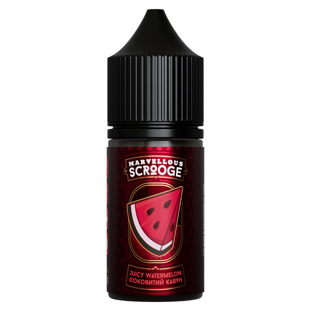 Ароматизатор Marvellous Scrooge Juicy Watermelon (Соковитий Кавун) 15ml - Marvellous Scrooge 30ml