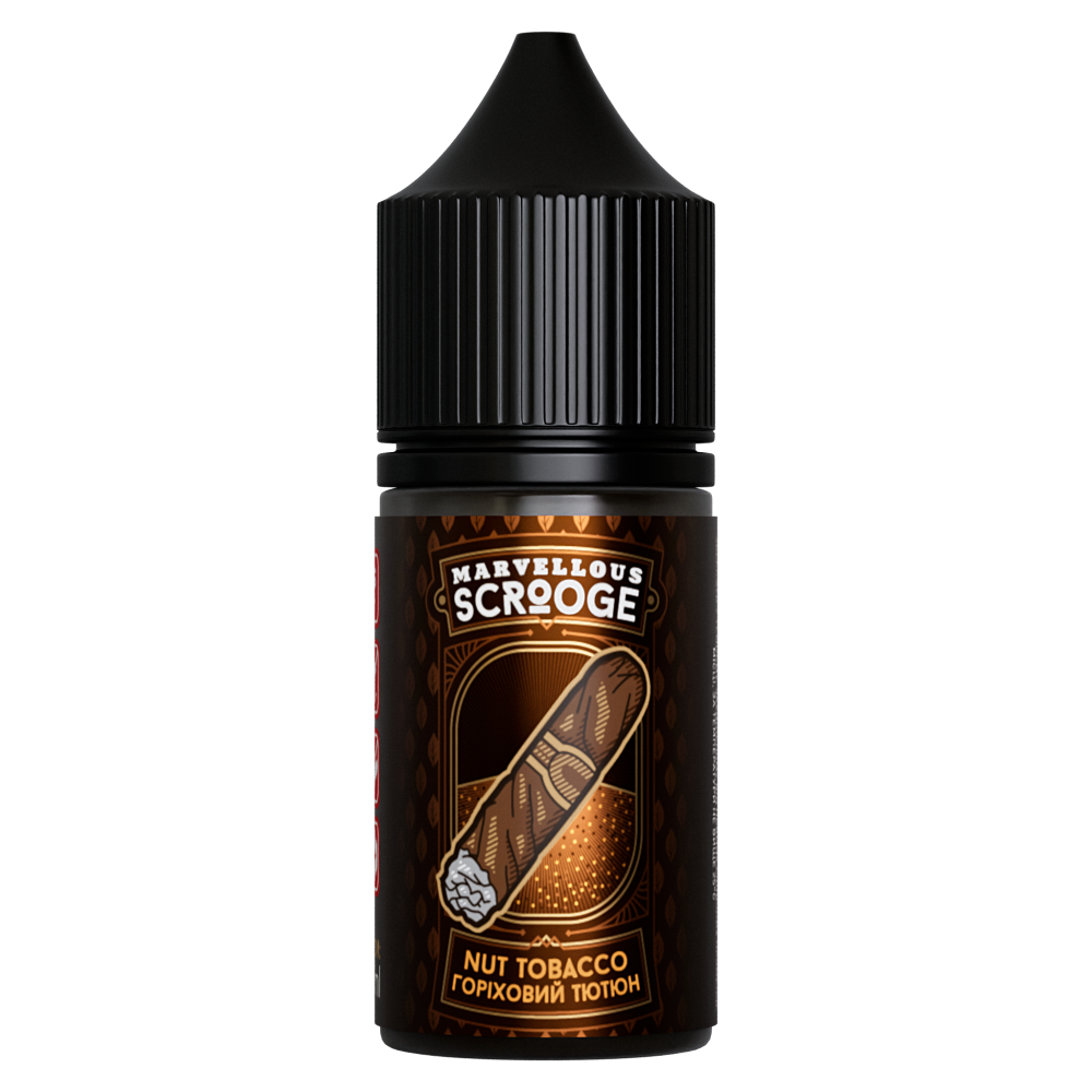Ароматизатор Marvellous Scrooge Nut Tobacco (Горіхи Тютюн) 15ml - Marvellous Scrooge 30ml
