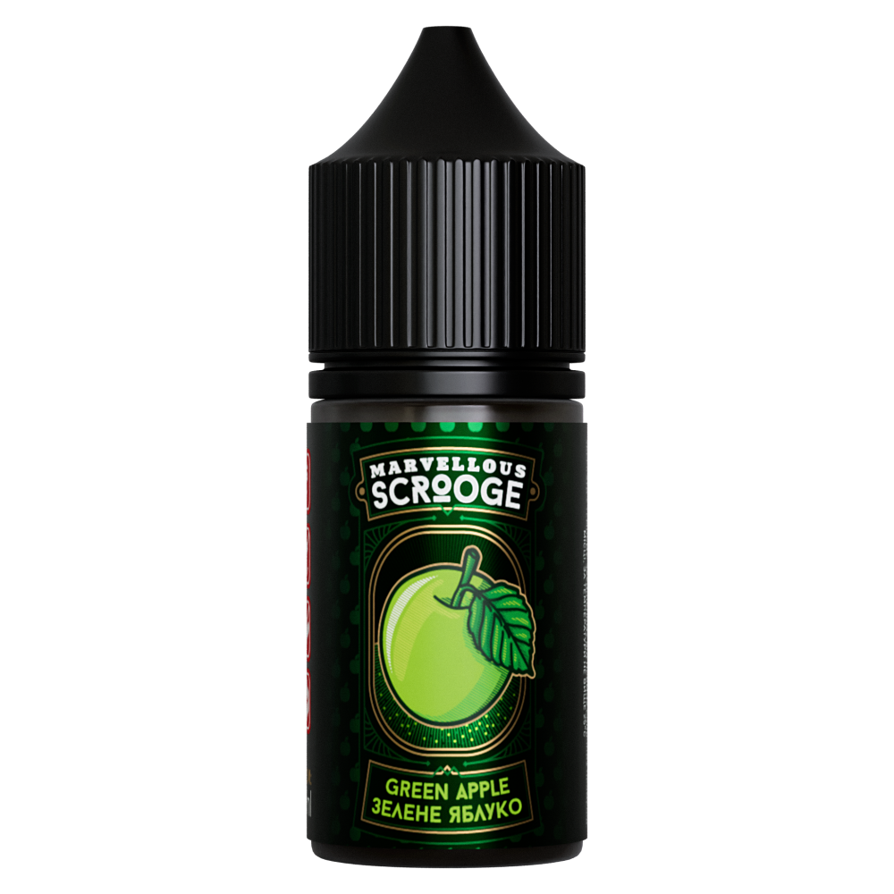 Ароматизатор Marvellous Scrooge Green apple (Зеелене Яблуко) 15ml - Marvellous Scrooge 30ml