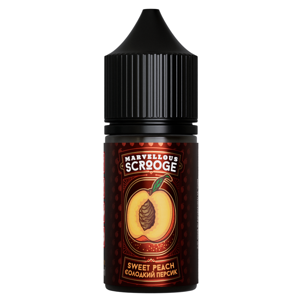 Ароматизатор Marvellous Scrooge Sweet Peach (Солодкий Персик) 15ml - Marvellous Scrooge 30ml