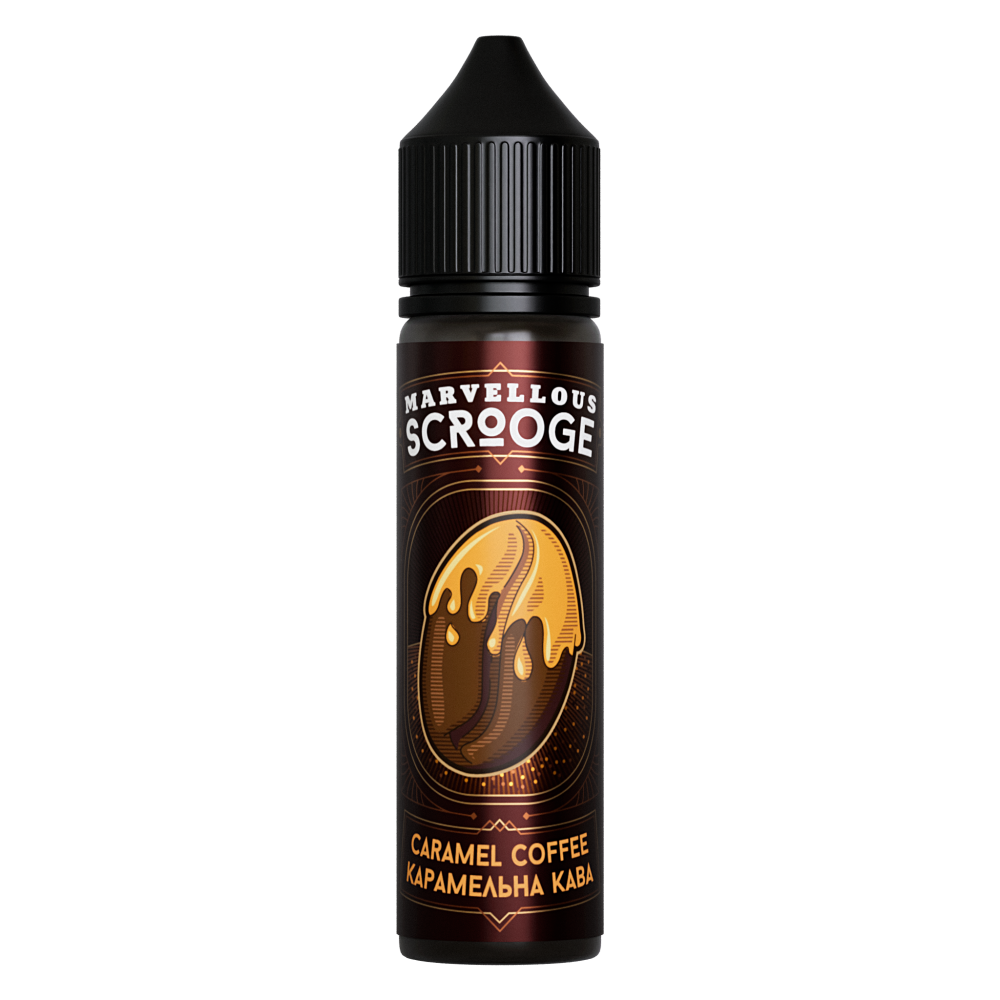 Ароматизатор органічний Marvellous Scrooge Caramel Coffee (Карамельна Кава) 60ml - Marvellous 60ml Scrooge