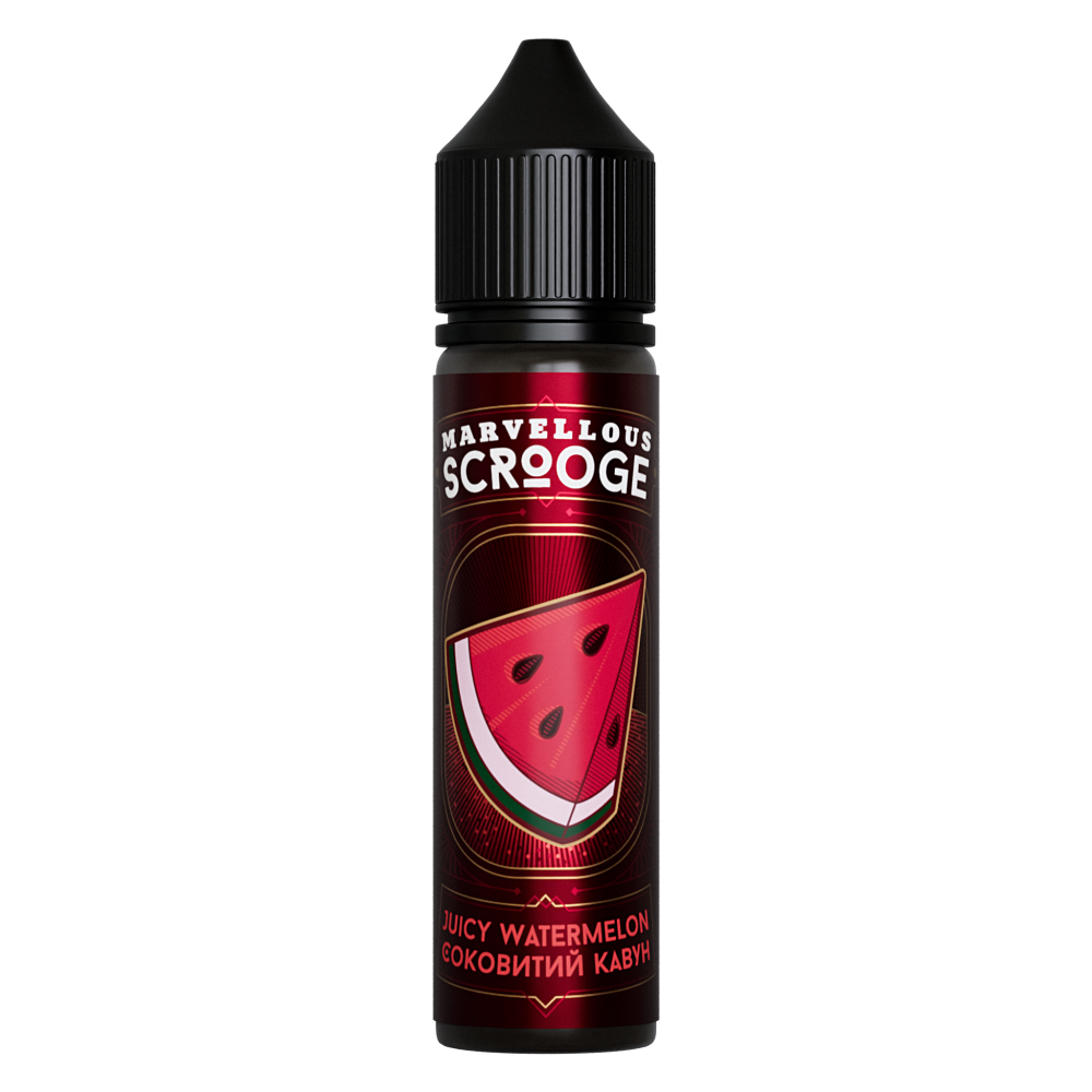 Ароматизатор органічний Marvellous Scrooge Juicy Watermelon (Соковитий Кавун) 60ml - Marvellous 60ml Scrooge