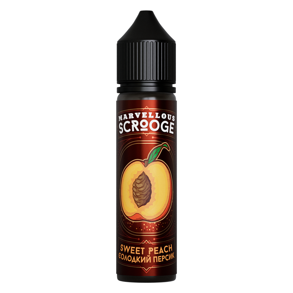 Ароматизатор органічний Marvellous Scrooge Sweet Peach (Солодкий Персик) 60ml - Marvellous 60ml Scrooge