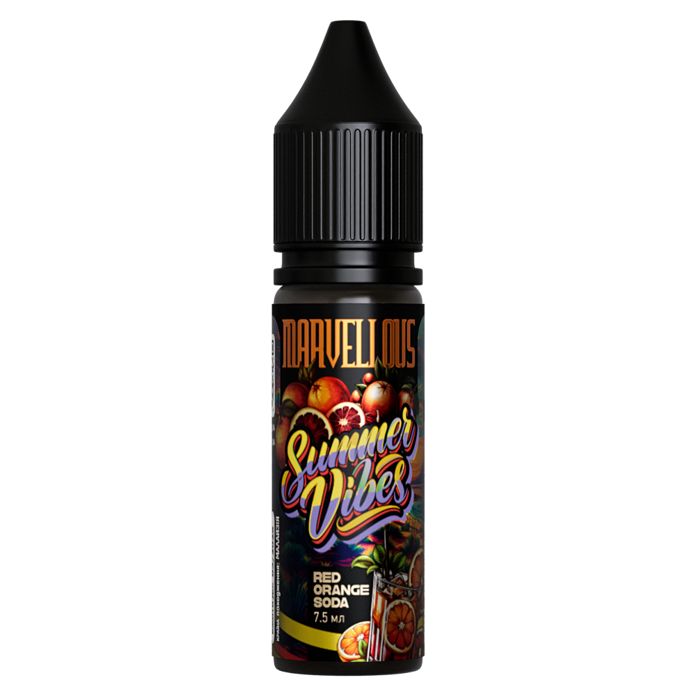 Ароматизатор Marvellous Summer Vibes 15ml Red Orange Soda (Апельсинова Содова) - Marvellous Summer Vibes 15ml