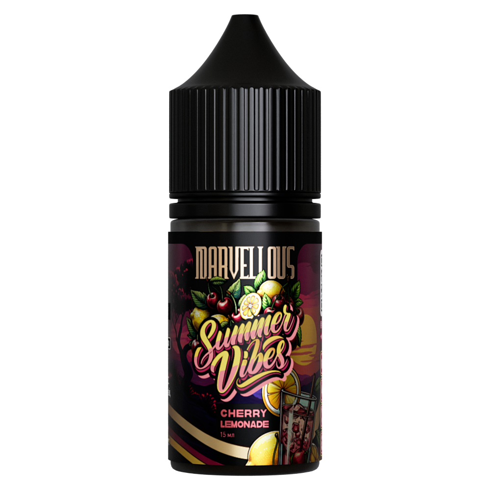 Ароматизатор Marvellous Summer Vibes Cherry Lemonade (Вишневий Лимонад) 30ml - Marvellous Summer Vibes 30ml