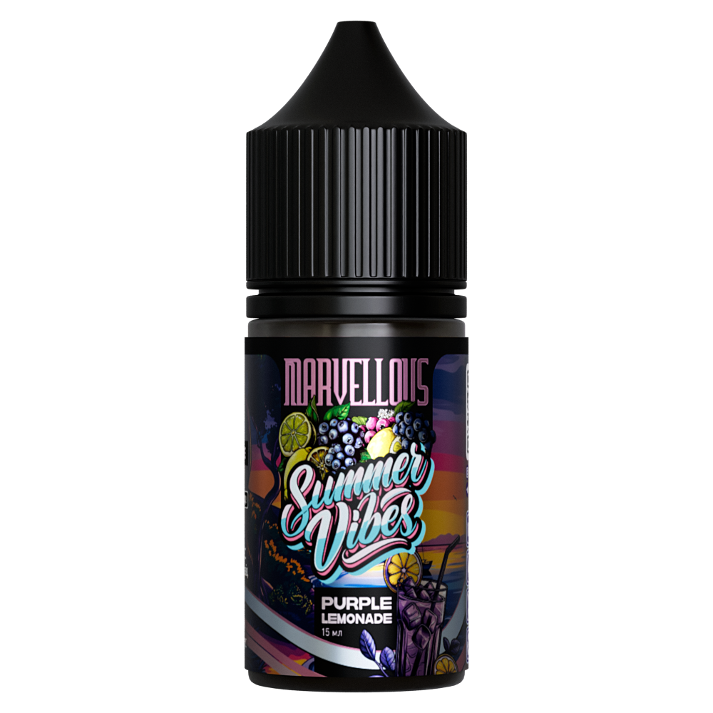 Ароматизатор Marvellous Summer Vibes 30ml Purple Lemonade (Фіолетовий Лимонад) - Marvellous Summer Vibes 30ml