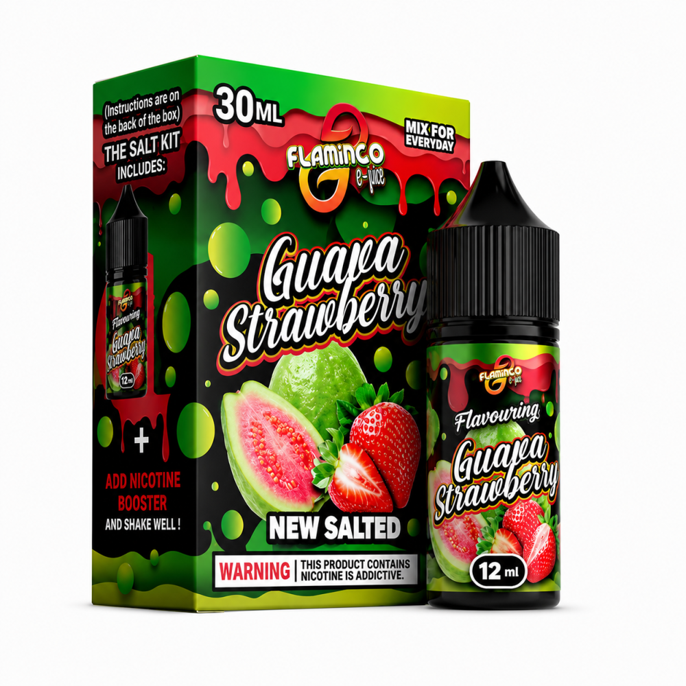 Ароматизатор Flamingo Guava Strawberry (Гуава Полуниця) 30ml - Flamingo 30ml