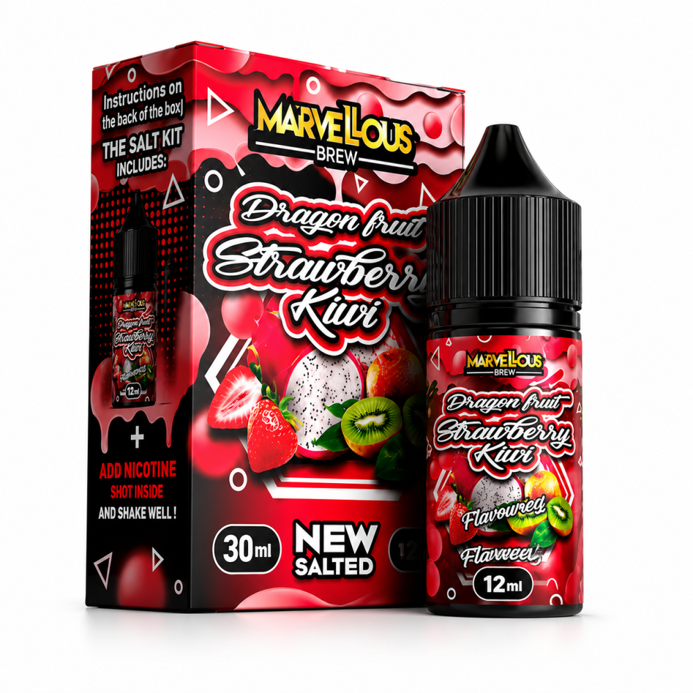 Ароматизатор Marvellous Dragon Fruity Strawberry Kiwi (Драгонфрукт Полуниця Ківі) 30ml - Marvellous 30ml