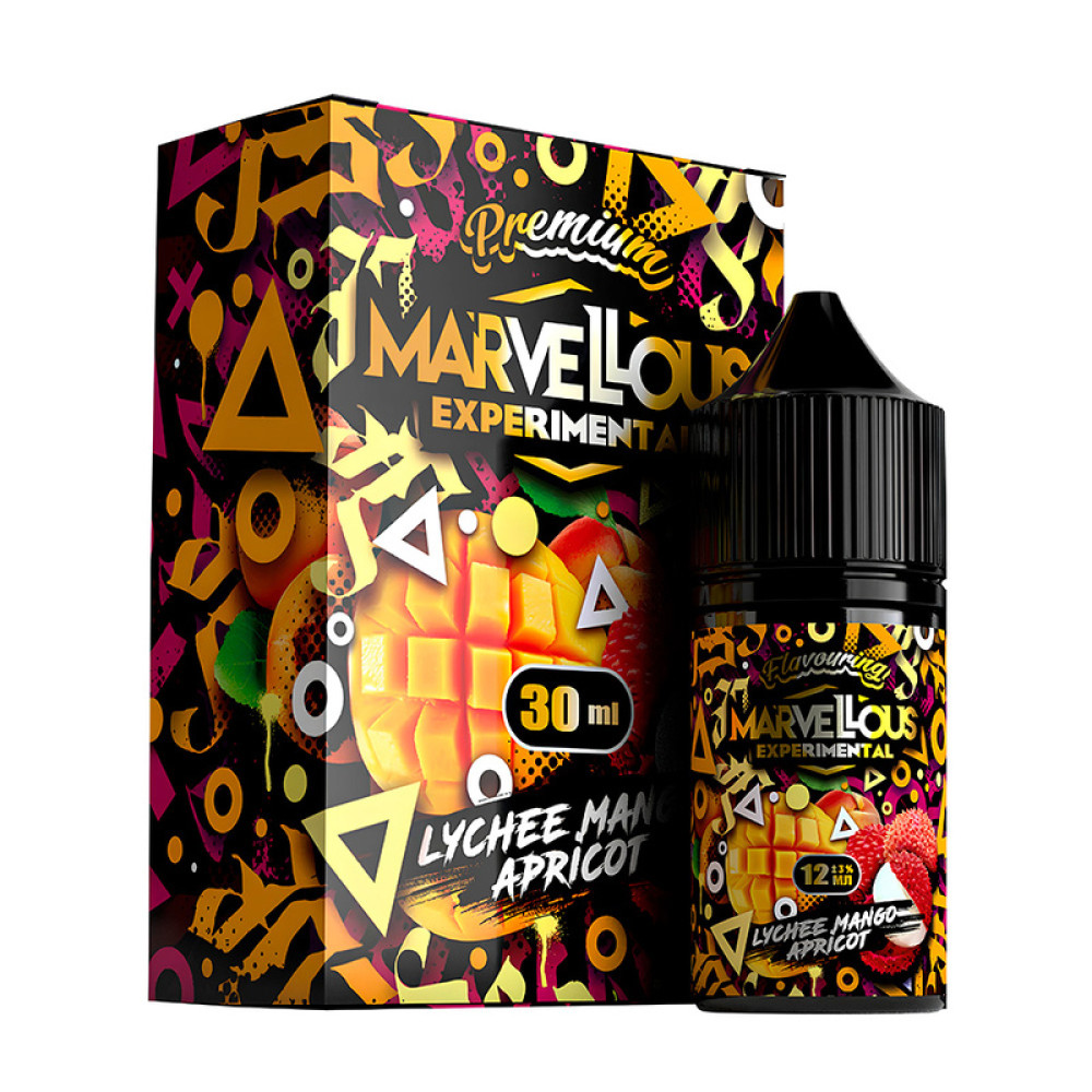 Ароматизатор Marvellous Experimental 30ml Lychee Mango Apricot (Лічі Манго Абрикос) - Marvellous Experimental 30ml