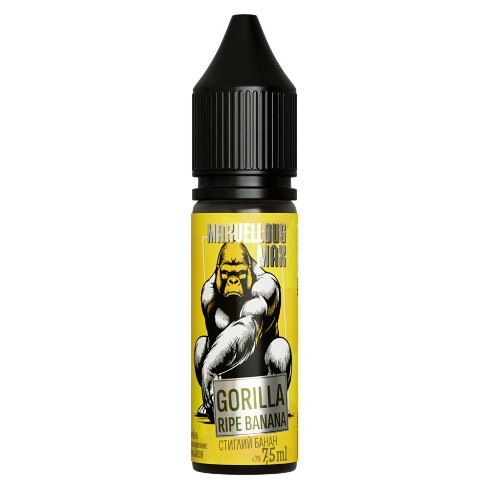 Ароматизатор Marvellous Max 15ml Gorilla Ripe Banana (Банан) - Marvellous Max 15ml