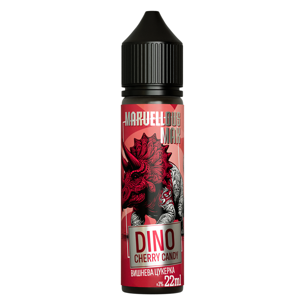 Ароматизатор органічний Marvellous Max 60ml Dino Cherry Candy (Вишнева Цукерка) - Marvellous 60ml Max