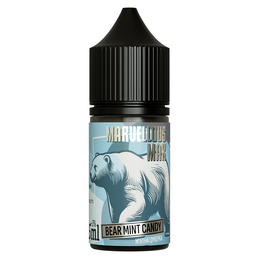 Ароматизатор Marvellous Max 30ml Bear Mint Candy (Желейки з М'ятою) - Marvellous Max 30ml