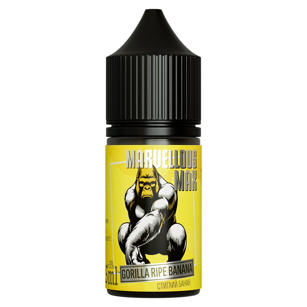 Ароматизатор Marvellous Max 30ml Gorilla Ripe Banana (Банан) - Marvellous Max 30ml
