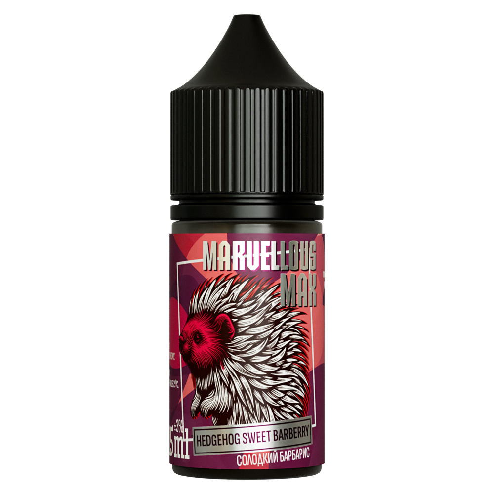 Ароматизатор Marvellous Max 30ml Hedgehog Sweet Barberry (Барбарис) - Marvellous Max 30ml