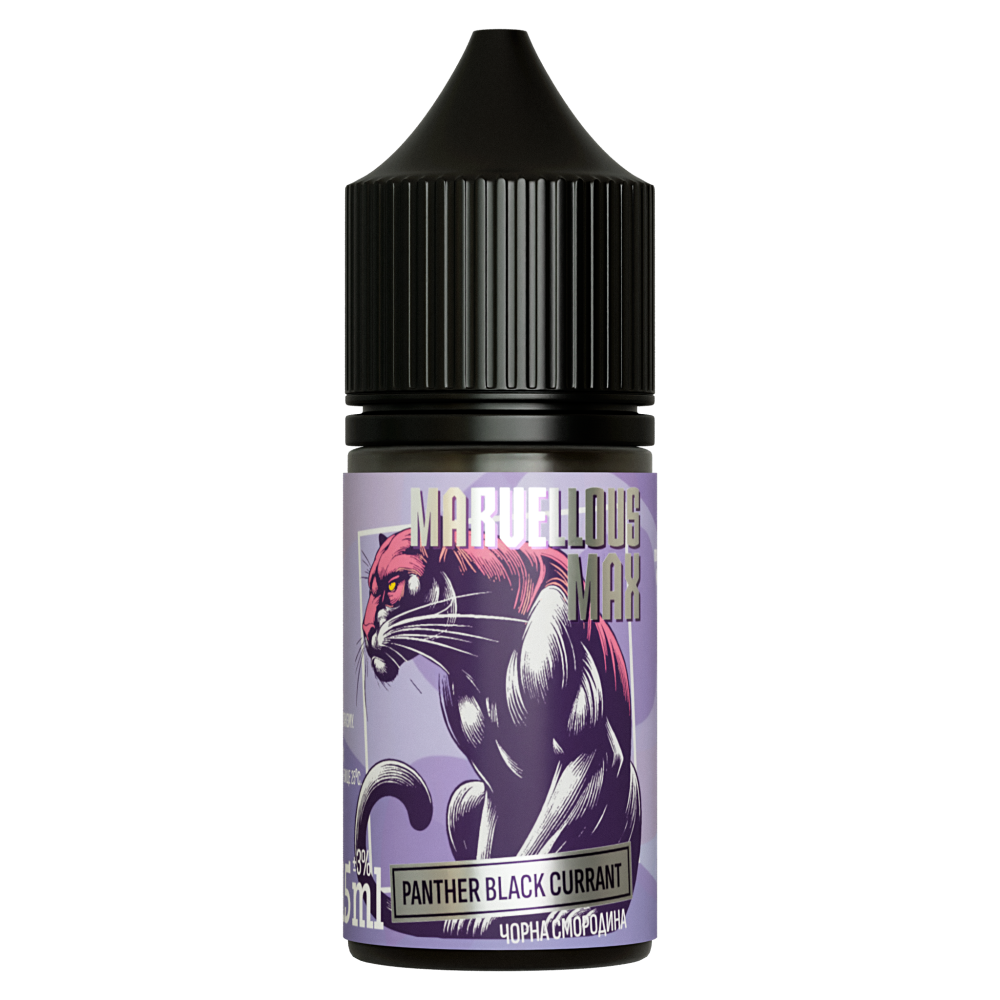 Ароматизатор Marvellous Max 30ml Panther Black Currant (Смородина) - Marvellous Max 30ml