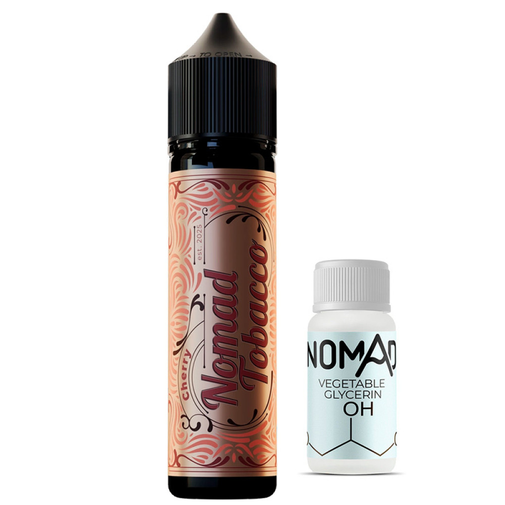 Ароматизатор органічний Nomad Tobacco Cherry (Тютюн Вишня) 60ml - Nomad Tobacco 60ml