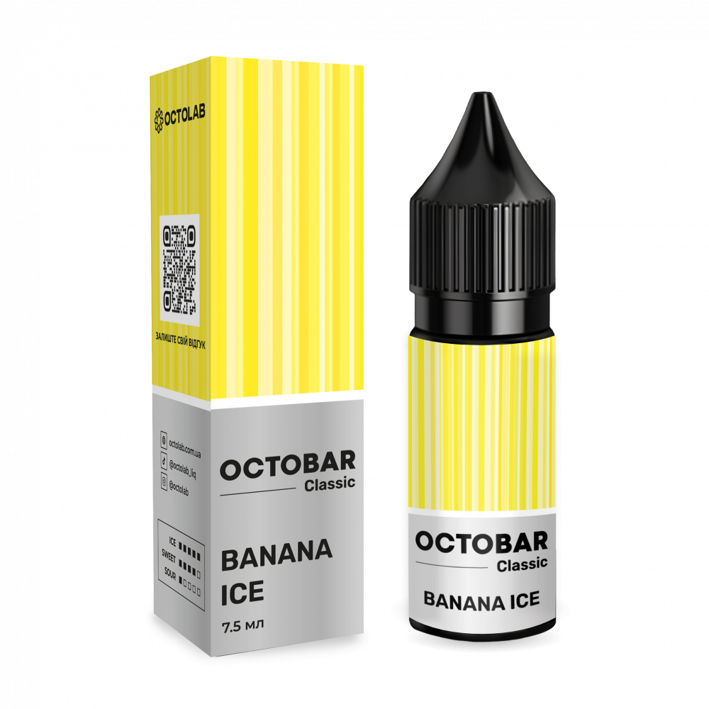 Ароматизатор Octobar Classic Banana Ice 15ml - Octobar Classic 15ml