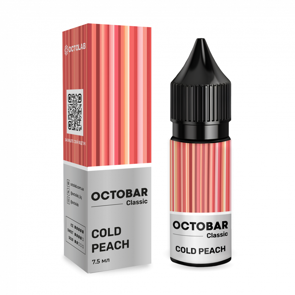 Ароматизатор Octobar Classic Cold Peach 15ml - Octobar Classic 15ml