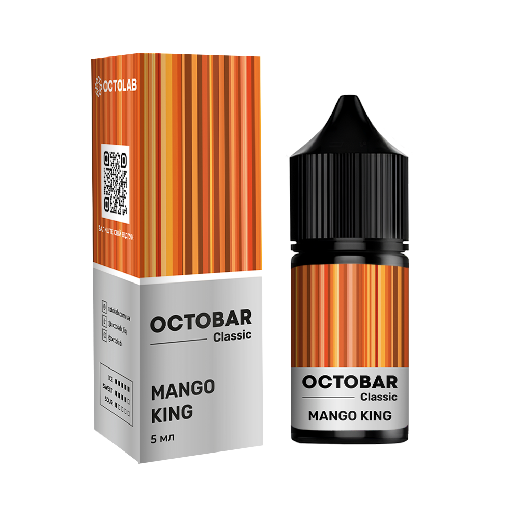 Ароматизатор Octobar Classic Mango King 10ml - Octobar Classic 10ml