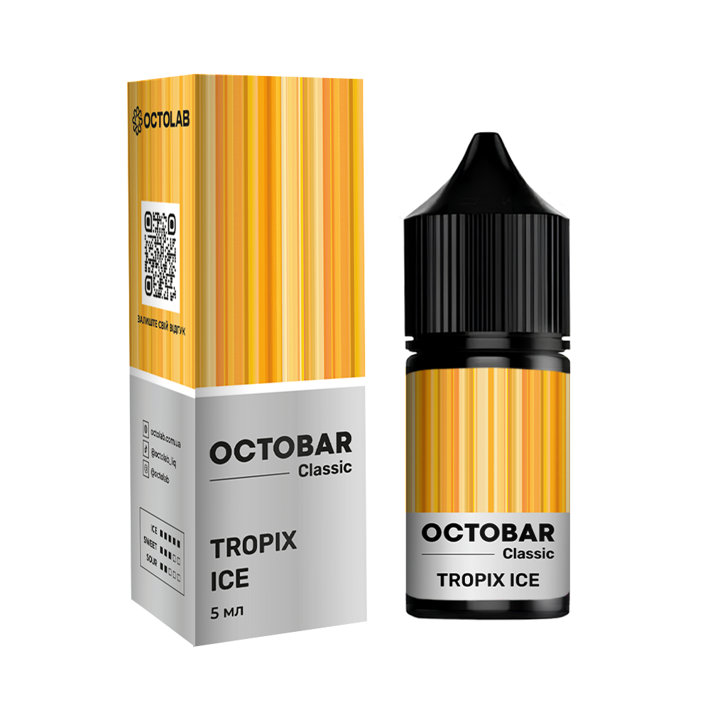 Ароматизатор Octobar Classic Tropix Ice 10ml - Octobar Classic 10ml