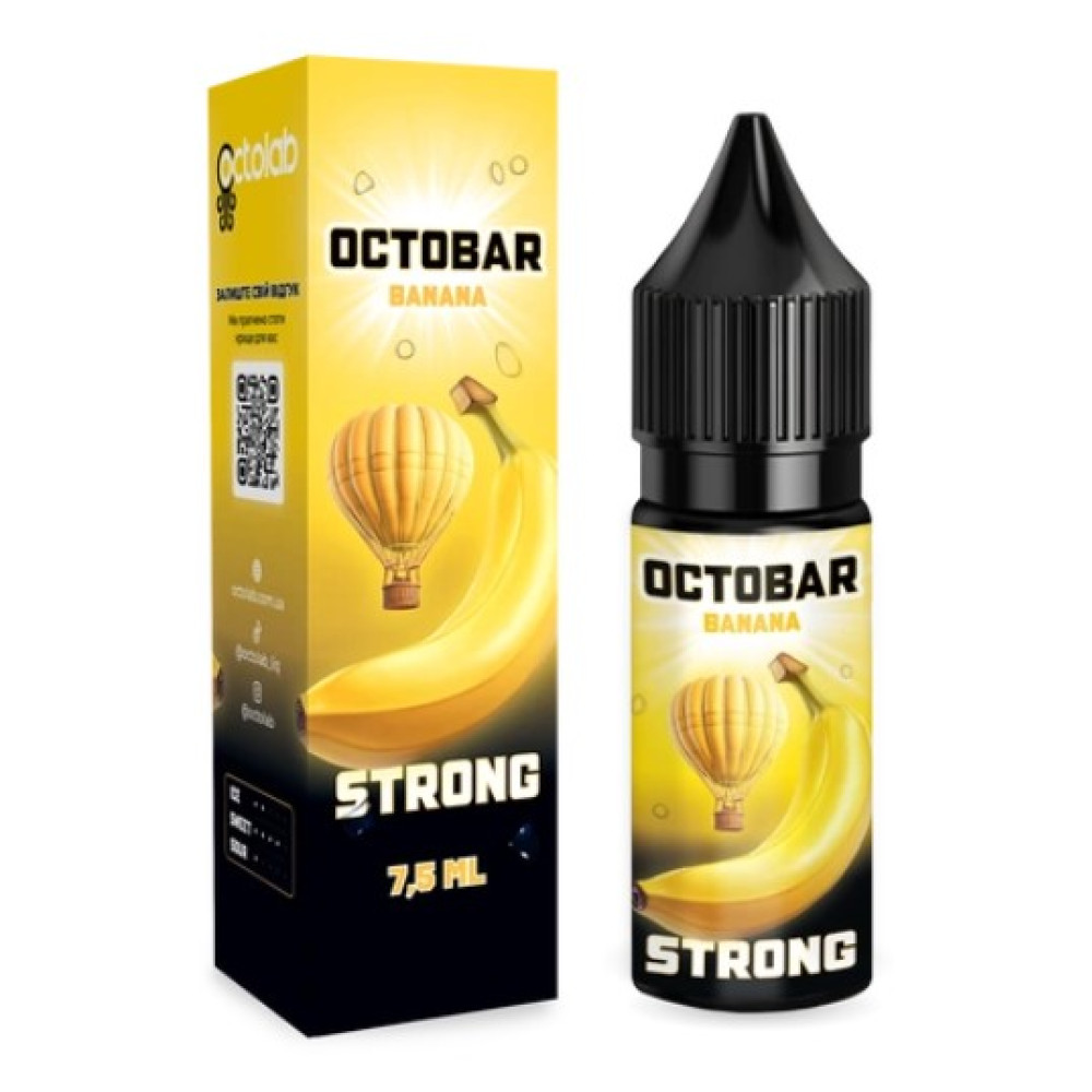 Ароматизатор Octobar Strong Banana (Банан) 15ml - Octobar Strong 15ml