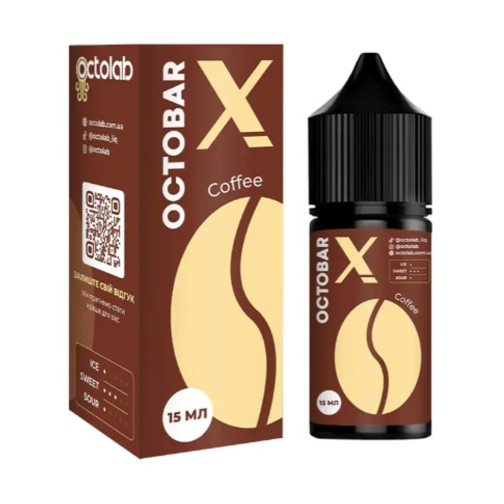Ароматизатор Octobar X Coffee (Кава) 30ml - Octobar X 30ml