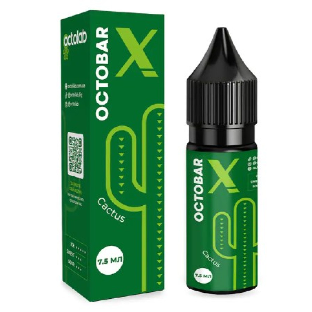 Ароматизатор Octobar X Cactus (Кактус) 15ml - Octobar X 15ml
