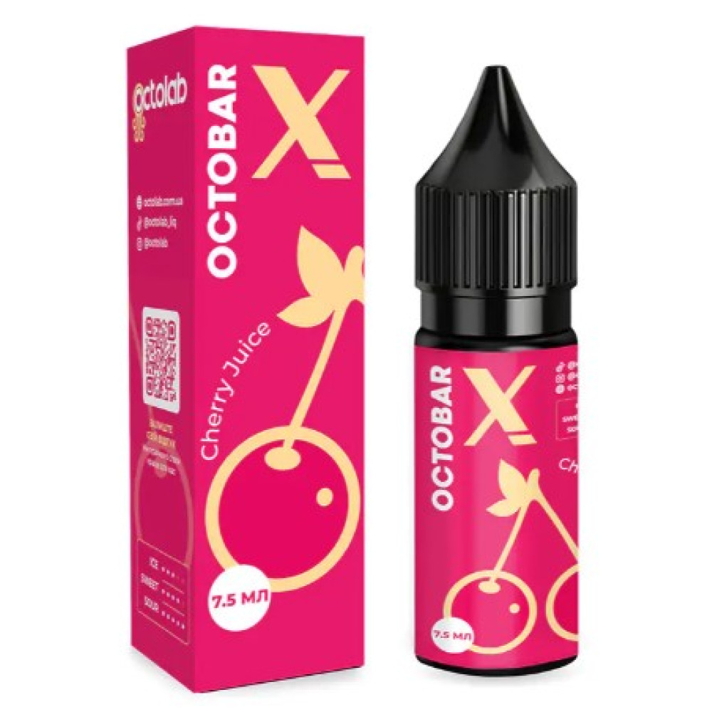 Ароматизатор Octobar X Cherry Juice (Вишневий Сік) 15ml - Octobar X 15ml