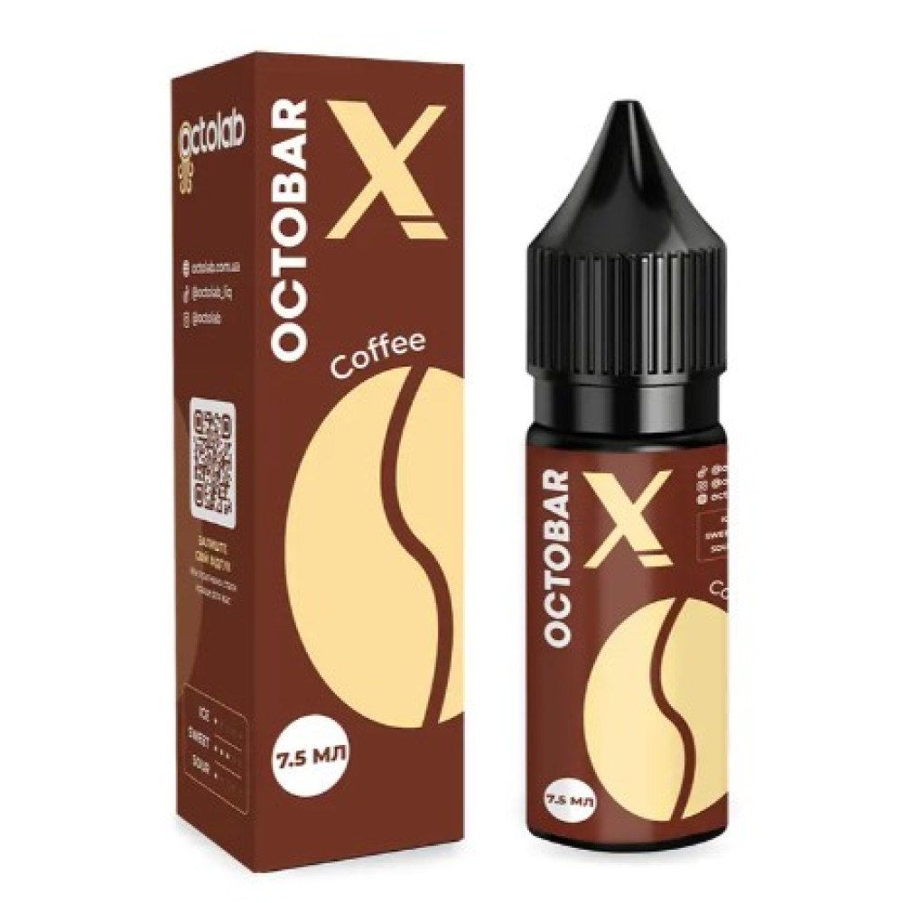 Ароматизатор Octobar X Coffee (Кава) 15ml - Octobar X 15ml