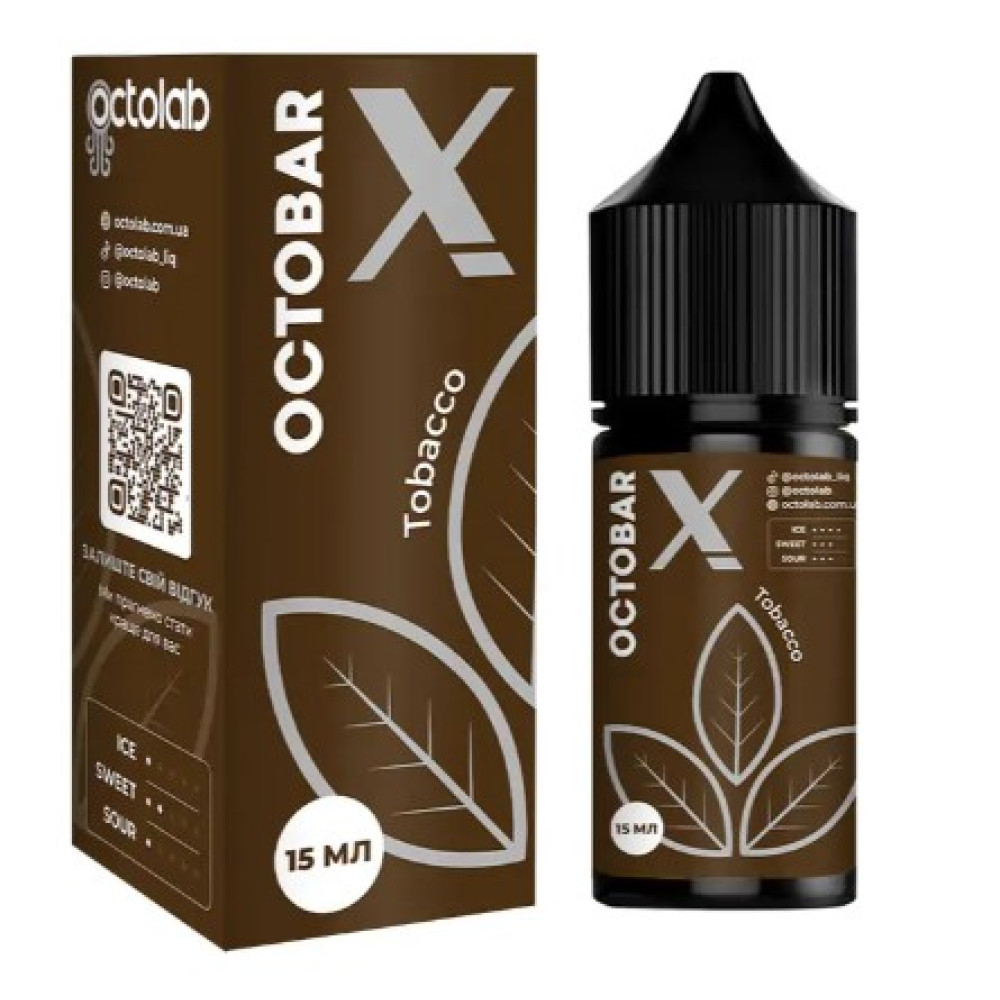 Ароматизатор Octobar X Tobacco (Тютюн) 30ml - Octobar X 30ml