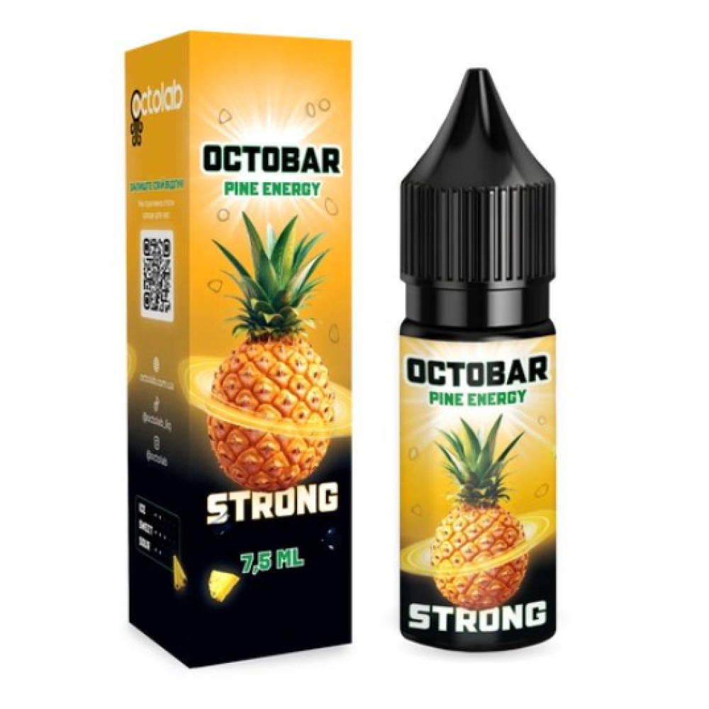 Ароматизатор Octobar Strong Pine Energy (Ананасовий Енергетик) 15ml - Octobar Strong 15ml