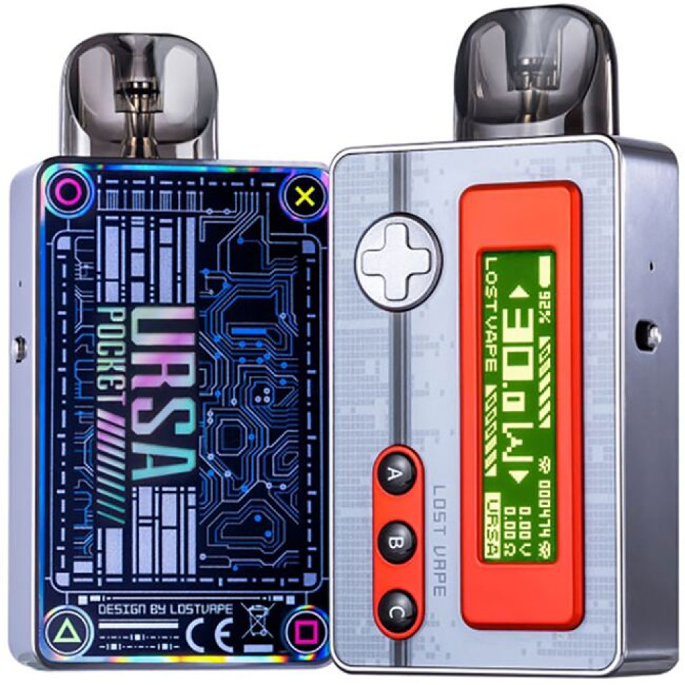 Lost Vape Ursa Pocket Hellsing Gray Pod (Сірий) - Lost Vape Ursa Pocket