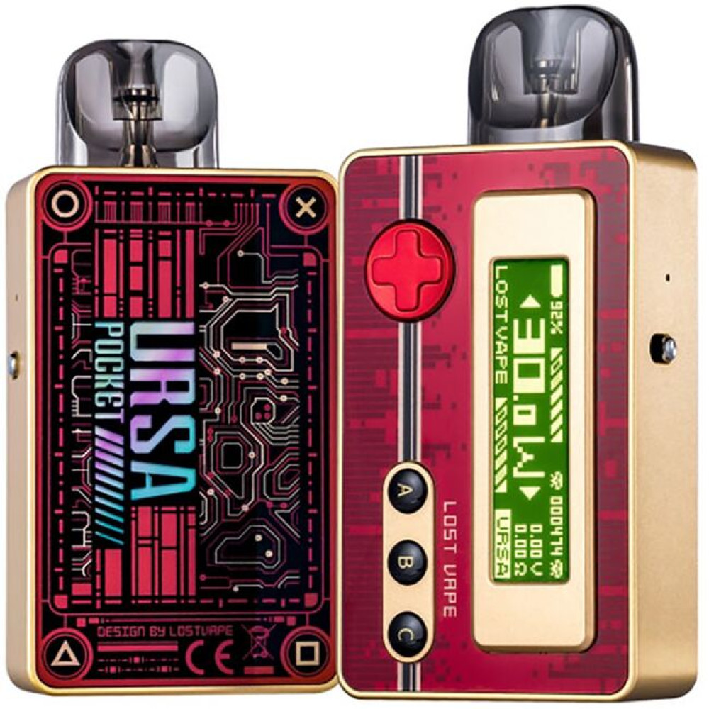 Lost Vape Ursa Pocket Nes Red Pod (Червоний) - Lost Vape Ursa Pocket